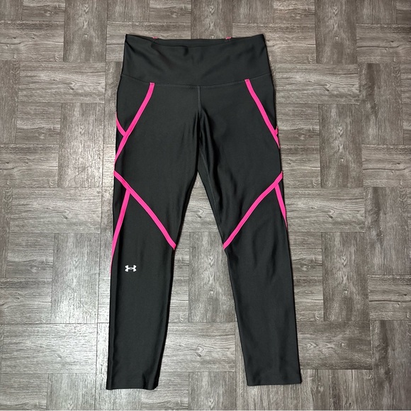 Women’s Under Armour Heat Gear Compression Leggings Size Medium Lot Of 3 - Picture 10 of 13